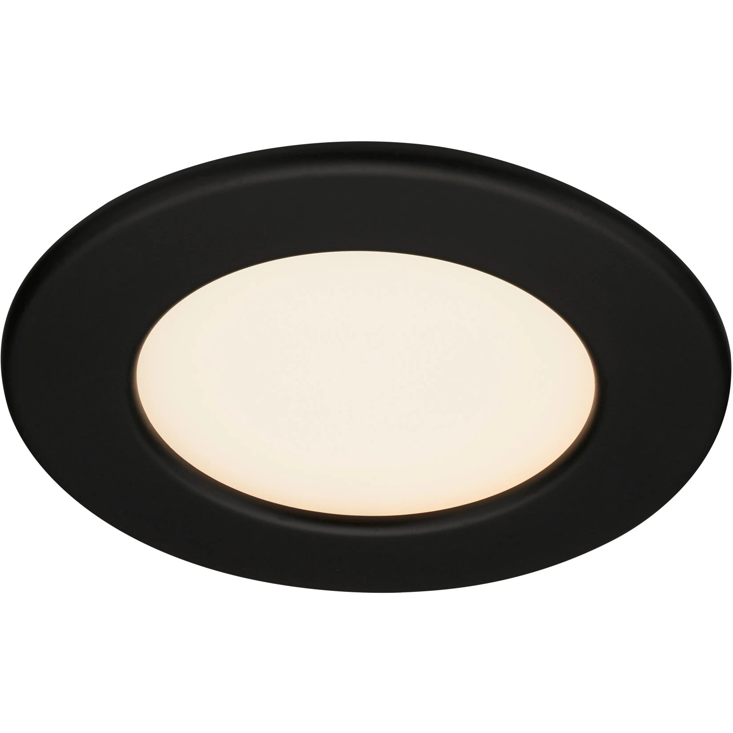 E-shop BRILO Vstavané LED svietidlo Thin 1-dielna súprava matné čierne