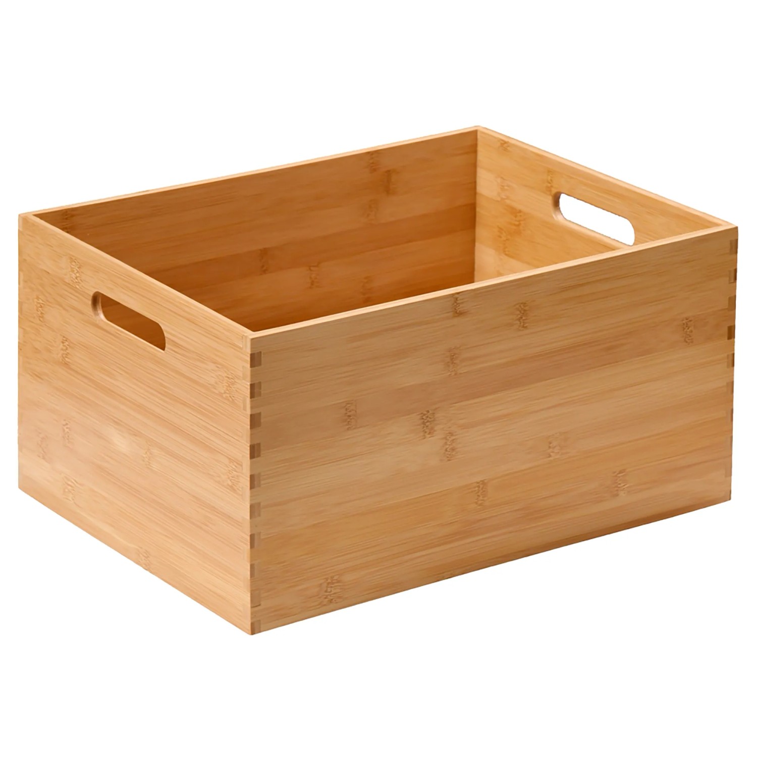 E-shop KESPER Viacúčelový skladovací box bambusový 20 x 38,5 x 28,5 cm