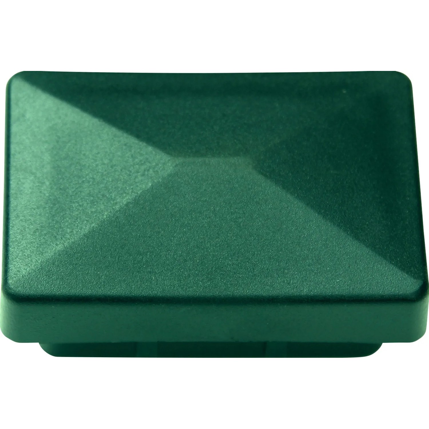 E-shop Náhradné kryty stĺpikov, plast, 60 x 40 mm zelené