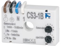 Časový spínač pod vypínač CS 3-1B pre ventilátory