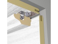 Ukončovacia stropná lišta biela 16 mm x 36 mm dĺžka 2 600 mm