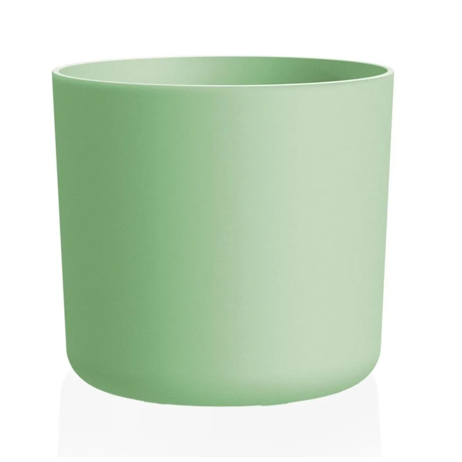 E-shop GARDENICO Kvetináč Lora plast, pistáciová, pr. 14 x 12,7 cm