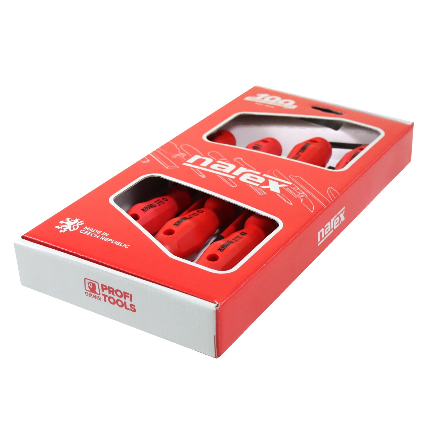E-shop Narex Súprava skrutkovačov, Profi line elektro Slim 7dielna