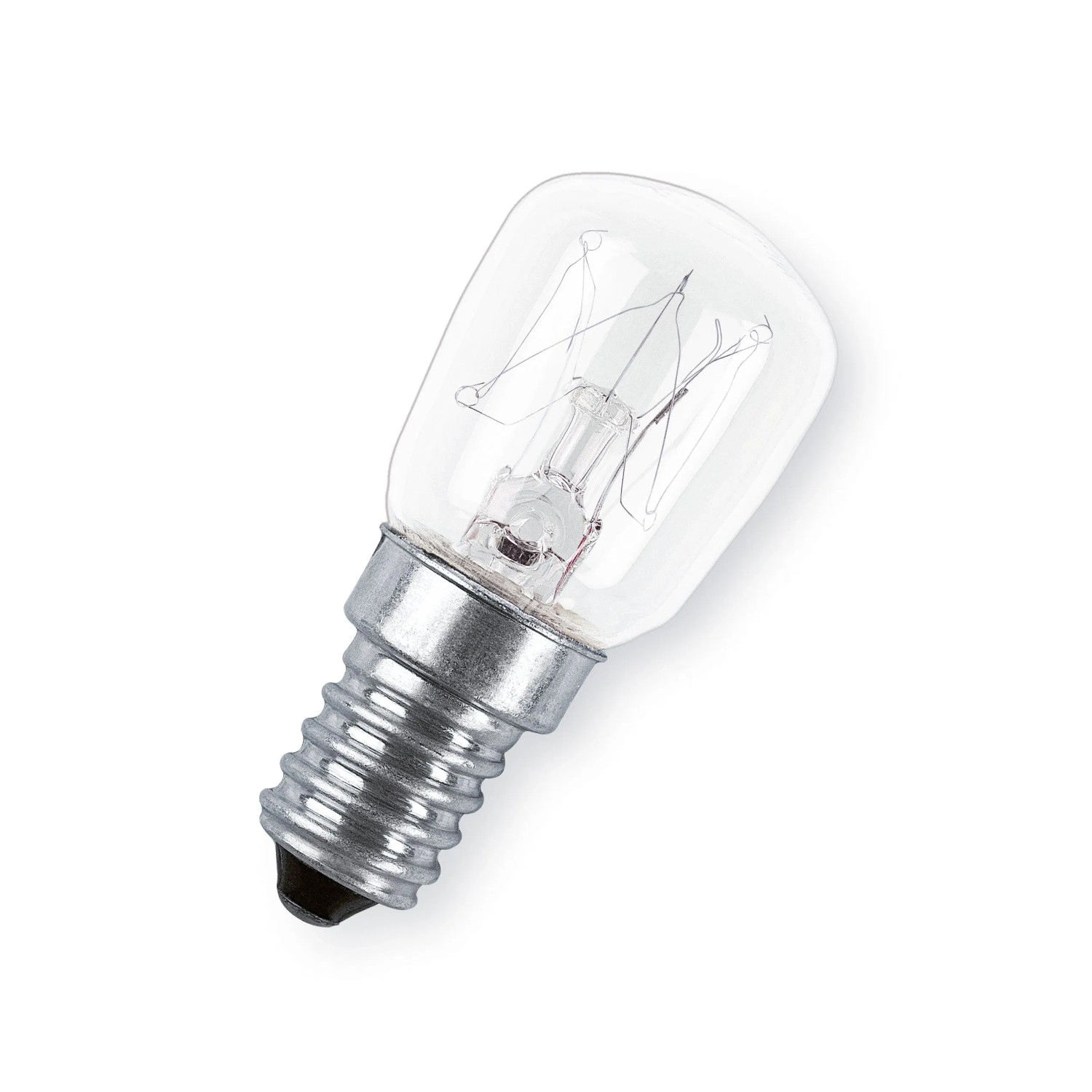 E-shop OSRAM Špeciálna žiarovka do rúry T26, E14, 25 W, 140 lm, 2700 K, opálová
