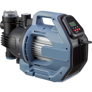 Hauswasser-Gartenautomat HWA 5400: 900W čerpadlo s LCD displejom na zavlažovanie záhrady a zásobovanie domácnosti vodou.