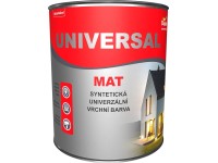 Dulux Vrchná farba na drevo a kov UNIVERSAL MAT 100M biela 0,75 l