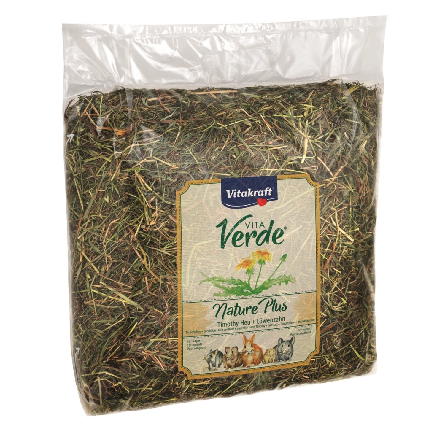 E-shop Vitakraft Seno s púpavou Vita Verde 500 g