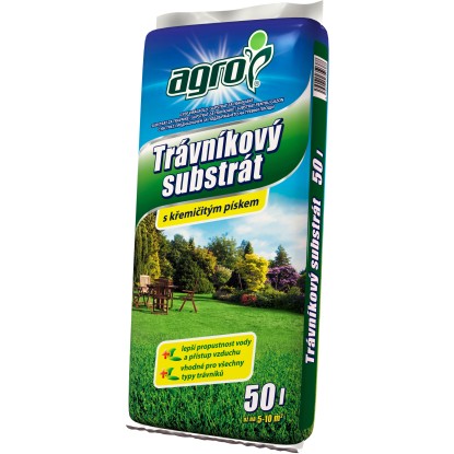 AGRO Trávnikový substrát 50 l