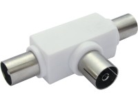 Schwaiger Nástrčný rozdeľovač TV biely Schwaiger Nástrčný rozdeľovač TV biely