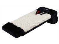 Trixie Doska na škrabanie na valčeku 15 cm x 35 cm prírodná/čierna