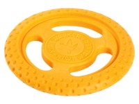 Kiwi Walker Lietajúce a plávacie frisbee z TPR peny, oranžová, 22 cm