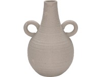 Váza keramická sivá