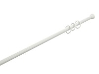 Tyč na sprchový záves Magic hliník biely