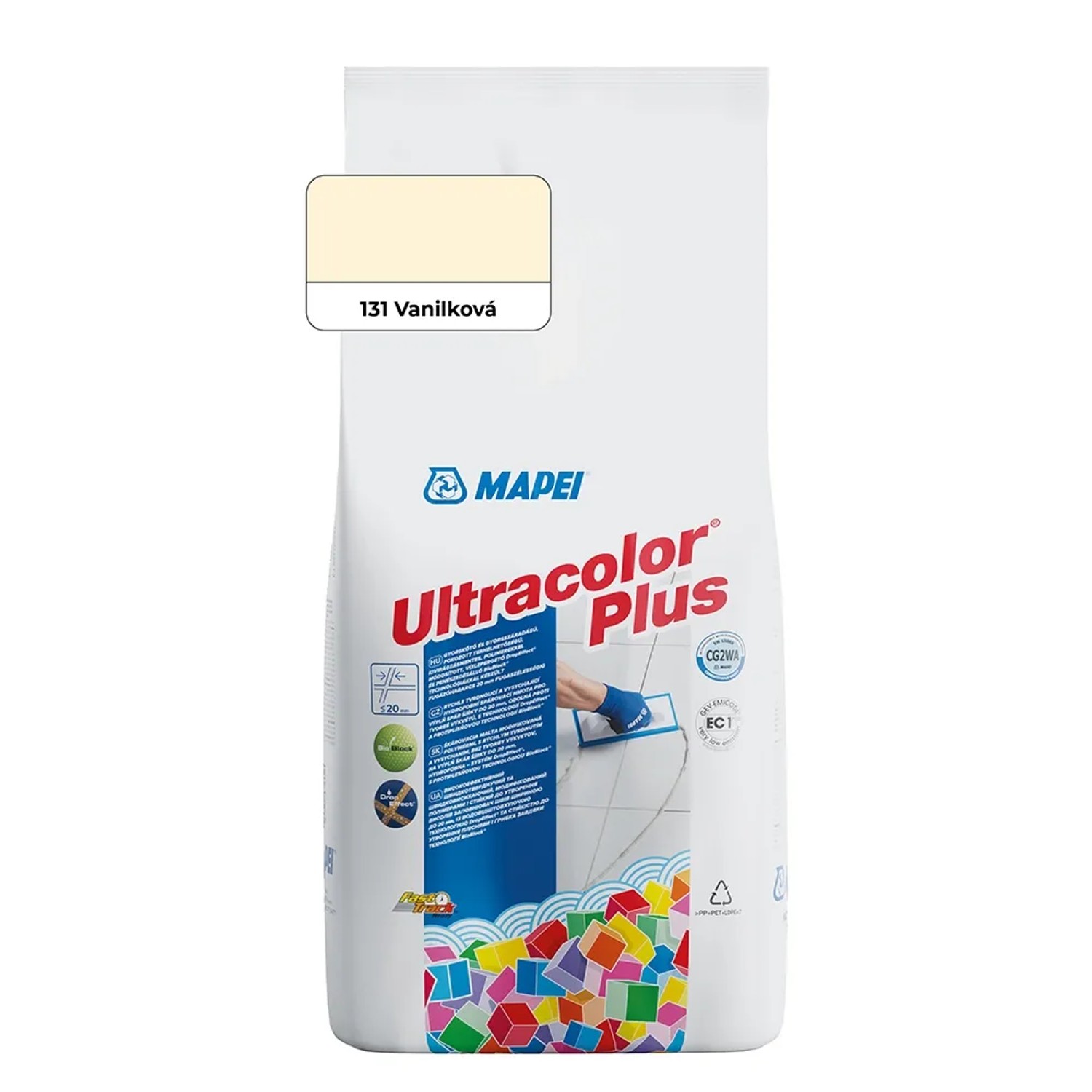 E-shop Mapei Škárovacia hmota Ultracolor Plus 2 kg, 131 vanilková