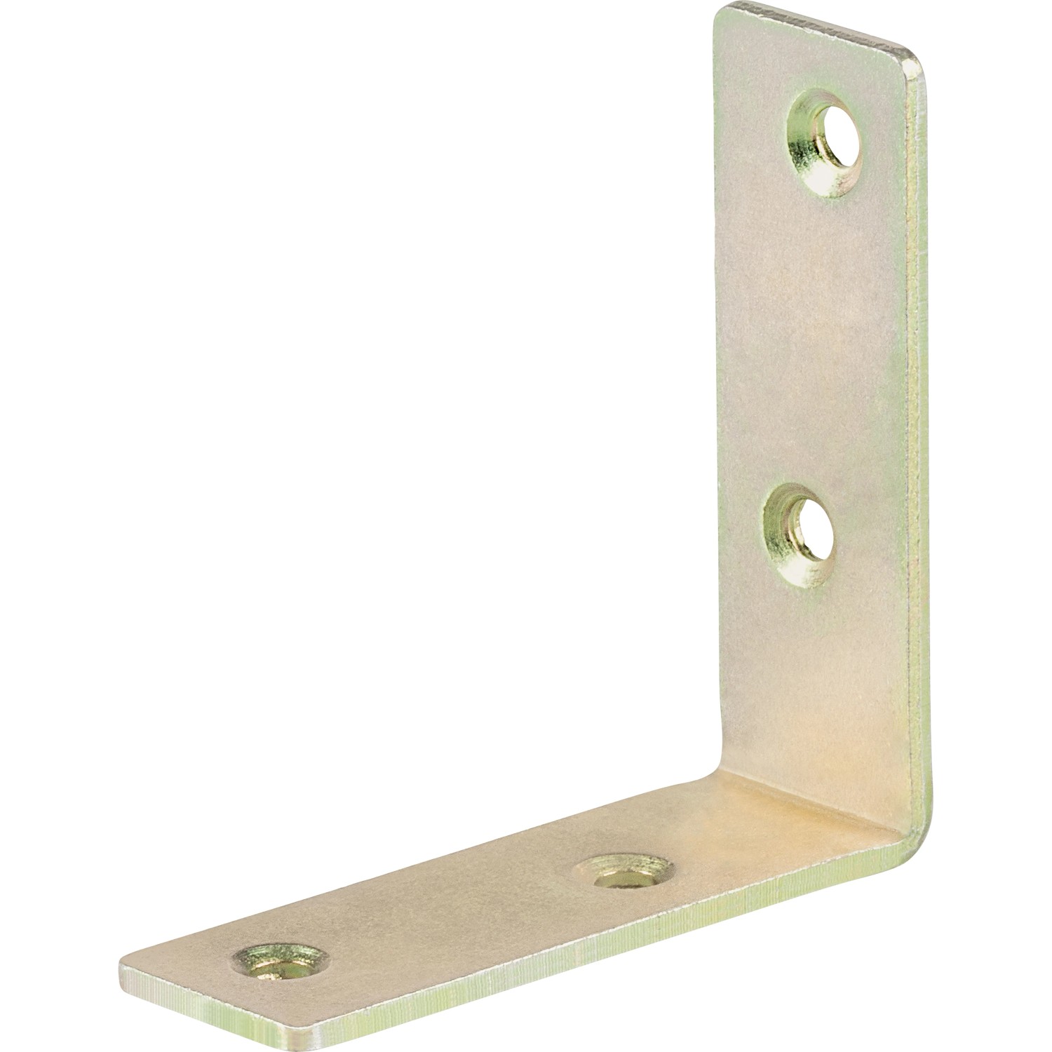 E-shop Konštrukčný uholník žlto pozinkovaný 60 mm x 60 mm x 20 mm
