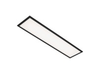 Brilo LED Panel PIATTO 1 x LED/24 W obdĺžnikový čierny
