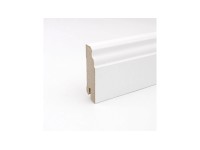 Soklová lišta White&Black Stil biela matná, 10 m x 1,8 cm x 240 cm