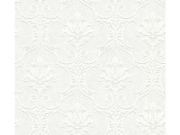 A. S. Creation Pretierateľná vliesová tapeta Meistervlies Creativ biela 354761