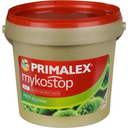 PRIMALEX Vnútorný maliarsky náter proti plesniam Mykostop biely 1 l