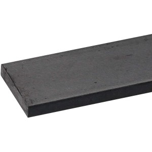 Oceľová plochá tyč Arcansas, 4x25x1000 mm, robustná a všestranná.