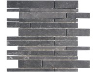 Euro Stone Kamenná mozaika Schiefer Schwarz 30,5 x 30,5 cm Euro Stone Kamenná mozaika Schiefer Schwarz 30,5 x 30,5 cm