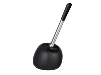 Wenko WC súprava Polaris držiak na WC kefu 17 x 34,5 x 14,5 cm čierna