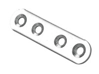 Hettich Spojovacia doštička, pozinkovaná, 60 x 15 x 2 mm
