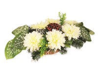 Jesenná dušičková dekorácia chryzantéma, 80 x 35 cm Jesenná dušičková dekorácia chryzantéma, 80 x 35 cm