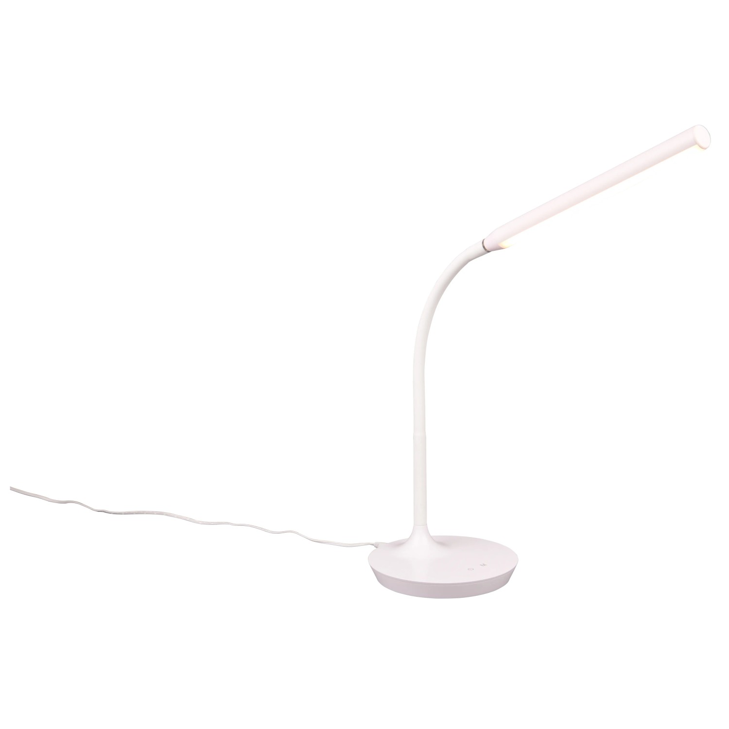 E-shop Reality Stolová LED lampa Toro, 5W, 700lm, 3000-6000K, biela, 38 x 16,4 x 35 cm