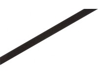 LUX-TOOLS Flaušová páska čierna, šírka 20 mm - metráž LUX-TOOLS Flaušová páska čierna, šírka 20 mm - metráž
