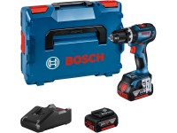 Bosch Professional Aku príklepová vŕtačka GSB 18V-90 C+L-Box 136+2x5.0Ah+nabíj.