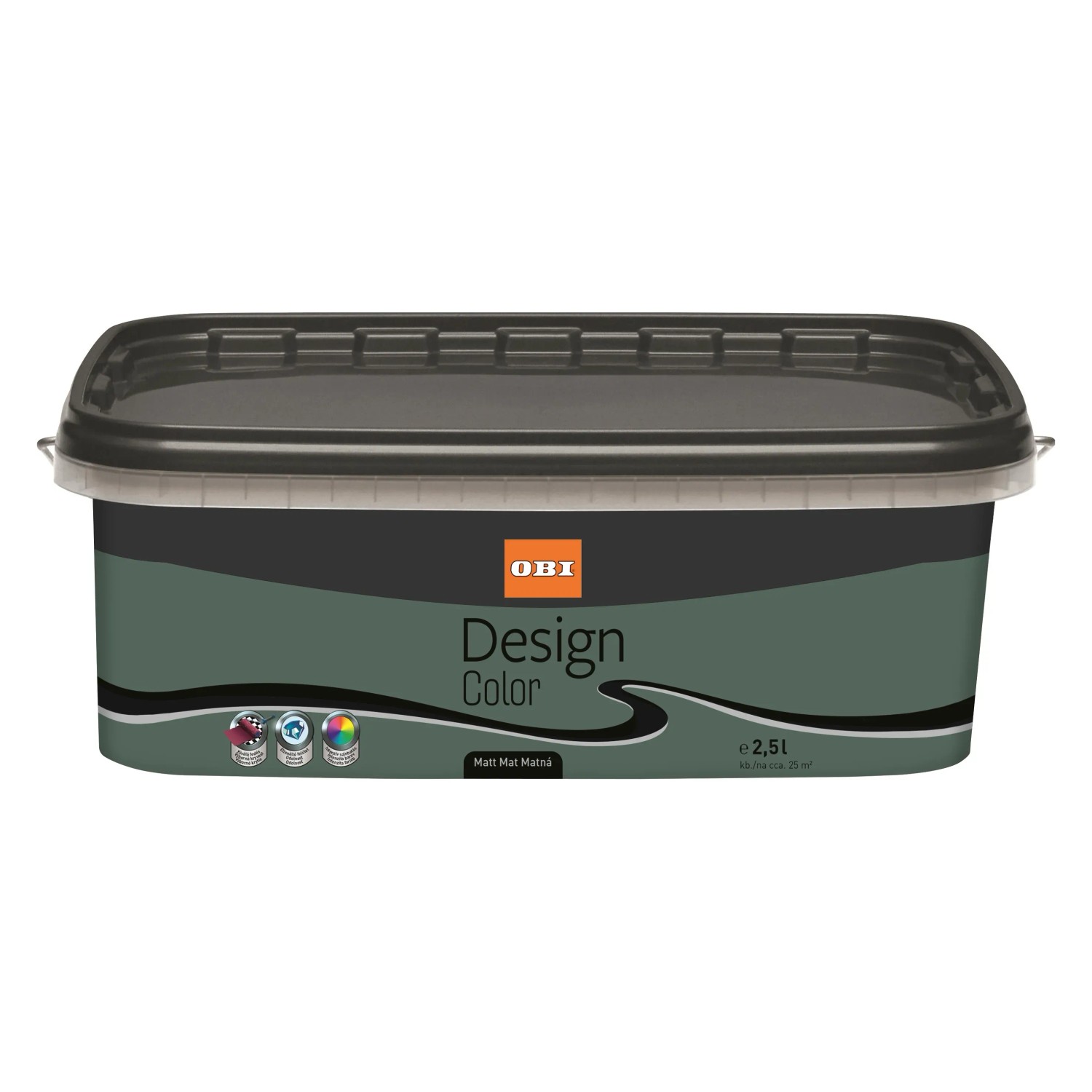 E-shop OBI Interiérová farba Design Color matná Eukalyptus 2,5 l