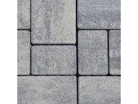 Semmelrock Dlažba Toscano Kombi sivo-čierna melírovaná, výška 8 cm, 1,08 m2