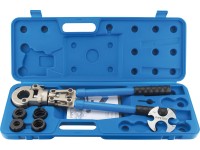 Pipetec Ručné lisovacie kliešte na lisovacie tvarovky (TH) so skúšobným meradlom