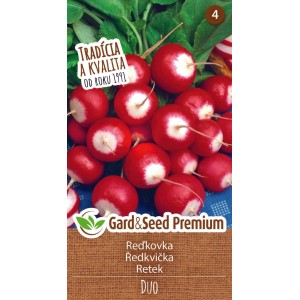 GardenSeed Premium Semienka Reďkovka Duo