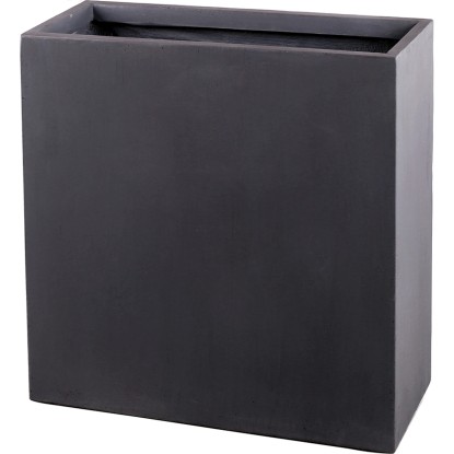 Kvetináč 80 cm x 80 cm x 30 cm tmavosivý