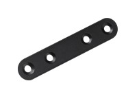 Hettich Spojovacia doštička, čierna, 80 x 15 x 2 mm