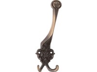 Háčik 506 staromosadzný leštený 152 x 52 x 68 mm