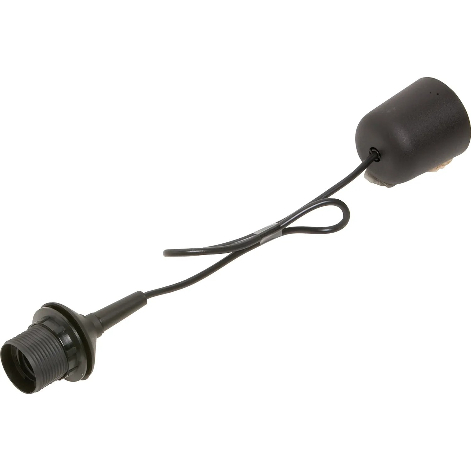 E-shop OBI E27 Závesné svietidlo 80 cm čierne