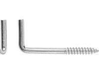 Skrutkovací hák pozinkovaný rovný, pr. 2,8 x 30 mm, 8 ks
