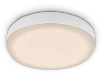 BRILONER Prisadené LED svietidlo PLATINE 3W 350lm 3000K IP44 pr. 75 x 35mm, 1 ks