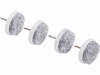 OBI Plstené podložky s čapom priemer 28 mm, 16 ks