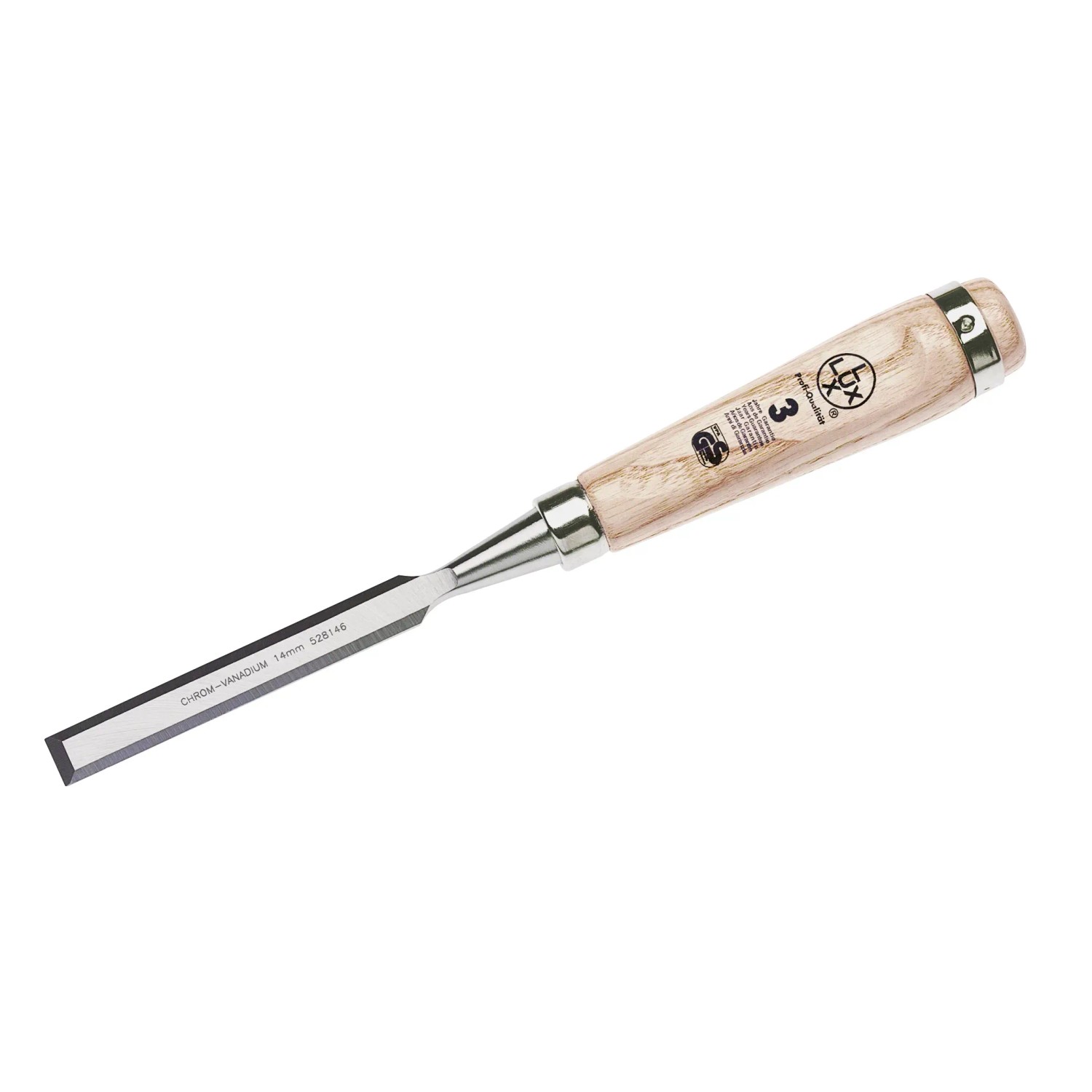 E-shop LUX-TOOLS Dláto 14 mm s drevenou rukoväťou Comfort