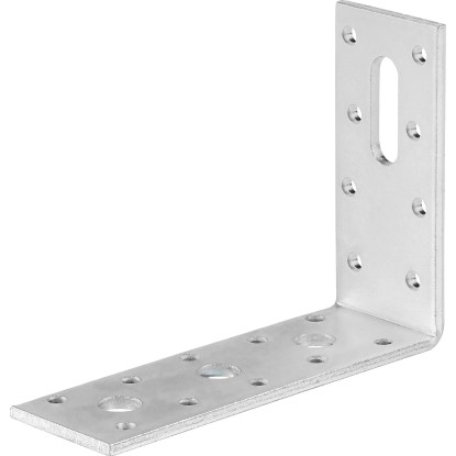 Spojovací uholník pozinkovaný 120 mm x 90 mm x 40 mm