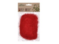 Vlákno sisal, červená, 25 g