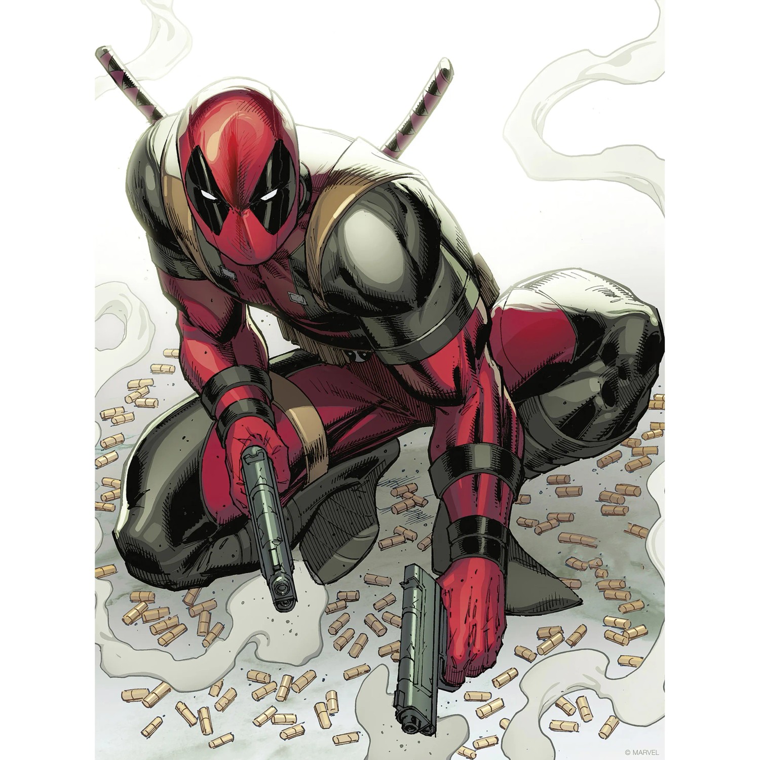 E-shop Komar Plagát Marvel Deadpool Bullets 30 x 40 cm