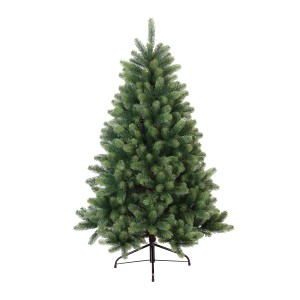 Zelený umelý vianočný stromček Nagano, výška 210 cm, s kovovým stojanom. Ideálny ako vianočný stromček.
