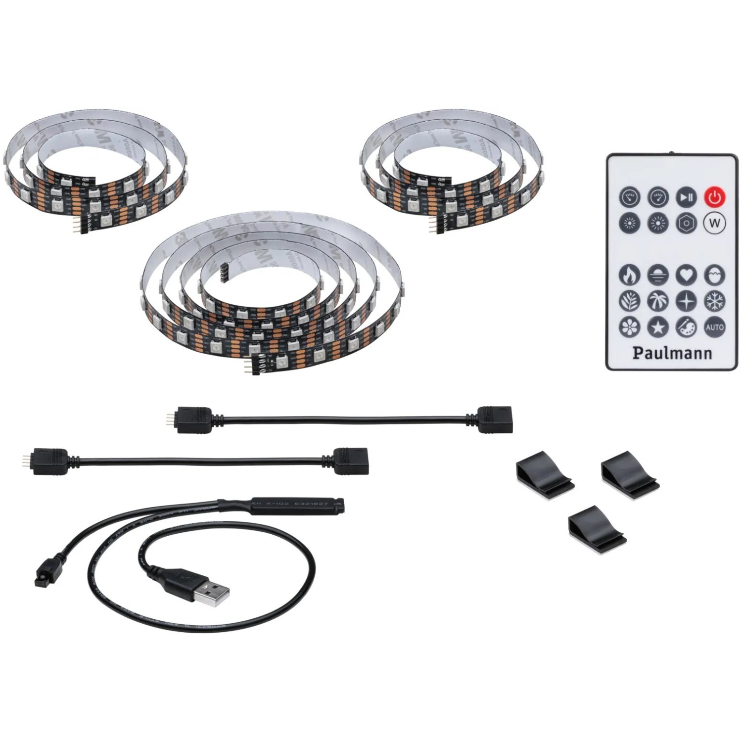E-shop Paulmann LED pásik EntertainLED s USB pre TV 65 palcov