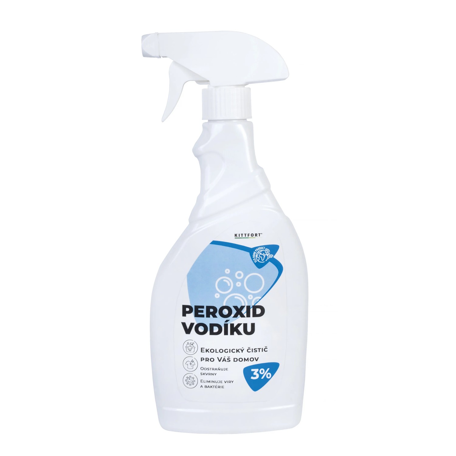 E-shop Kittfort Peroxid vodíka 3% rozprašovač, 500 ml