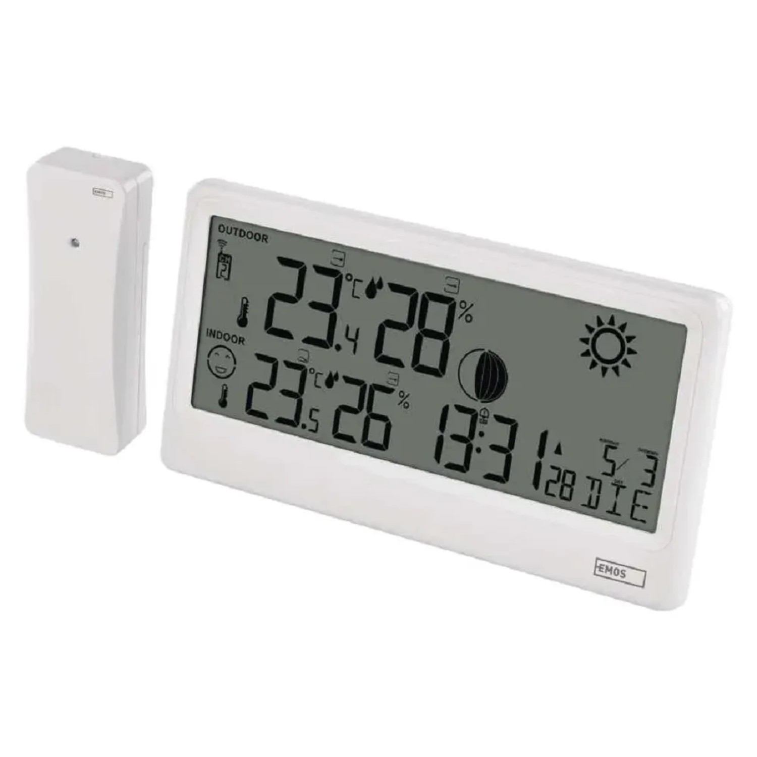 E-shop EMOS Domáca bezdrôtová meteostanica E0531
